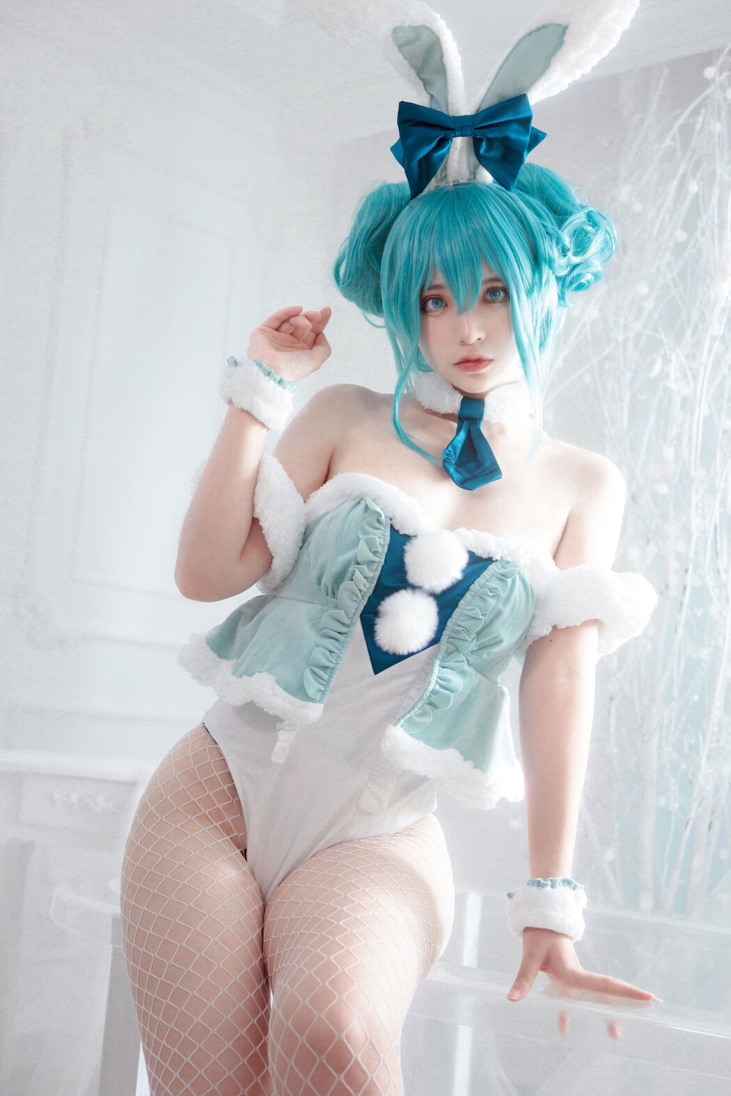 [Net Red COSER Photo] Crazy Cat ss - Miku Hatsune Bunny Girl