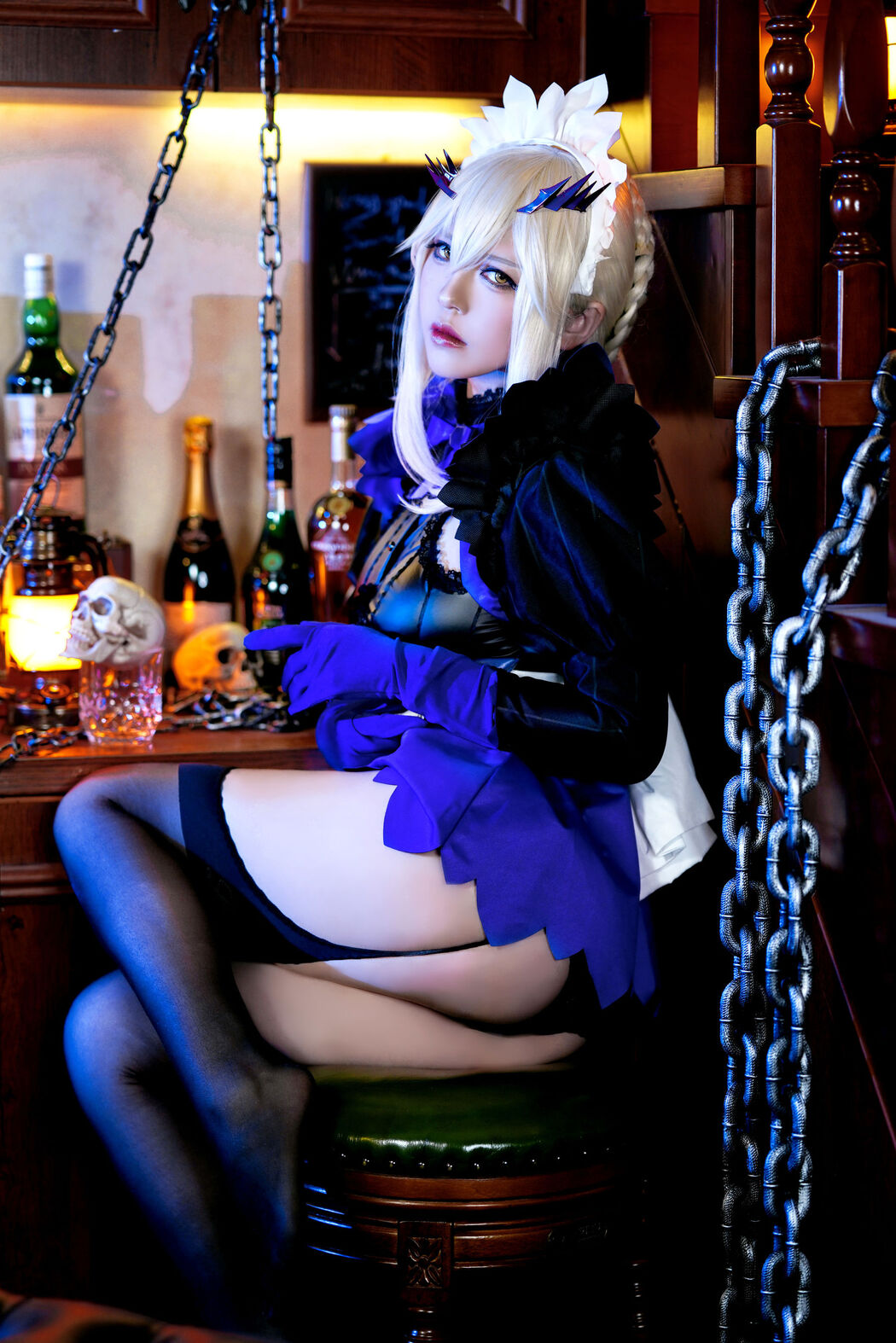 [Net Red COSER Photo] Half and Half Son - LancerAlter Maid