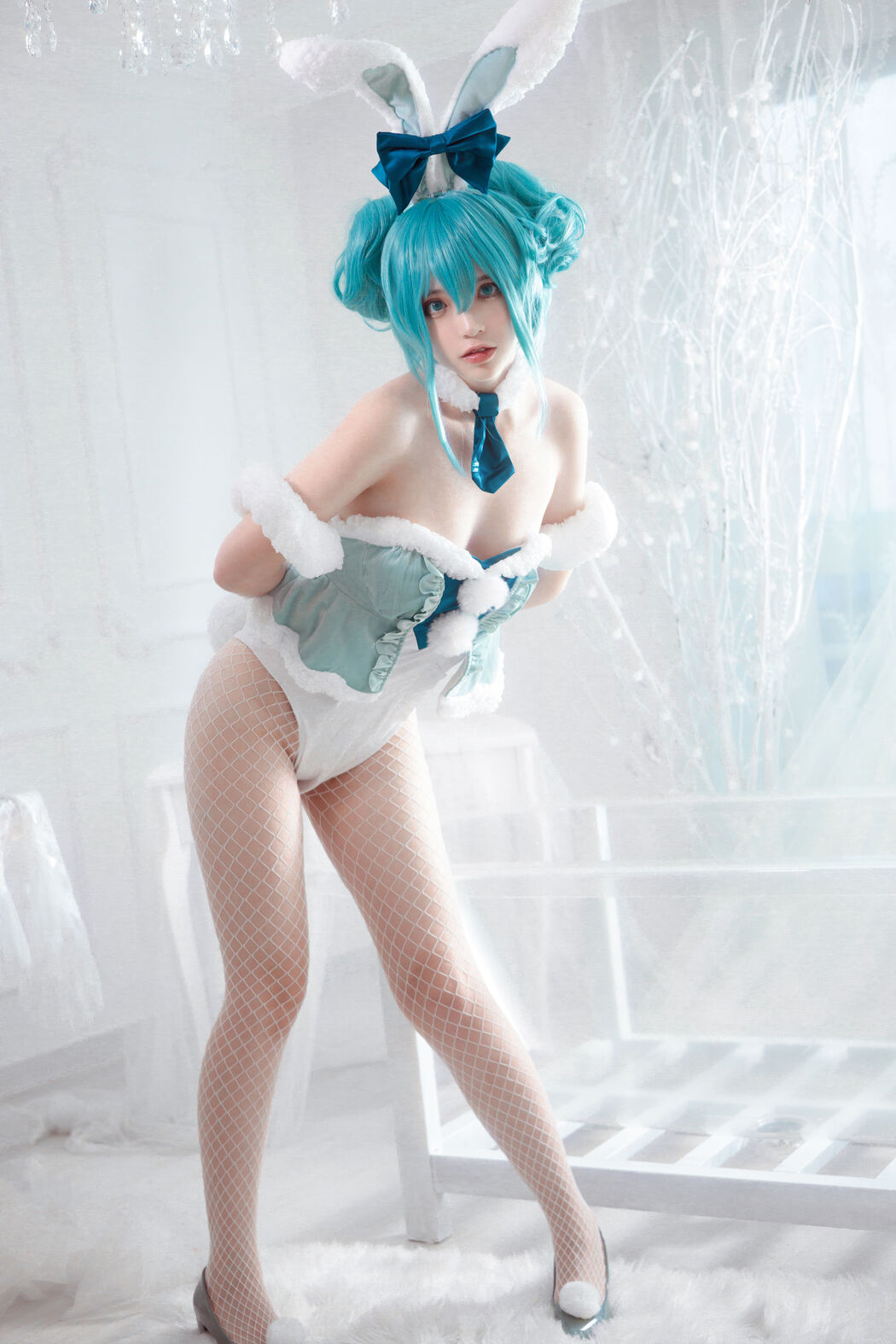 [Net Red COSER Photo] Crazy Cat ss - Miku Hatsune Bunny Girl