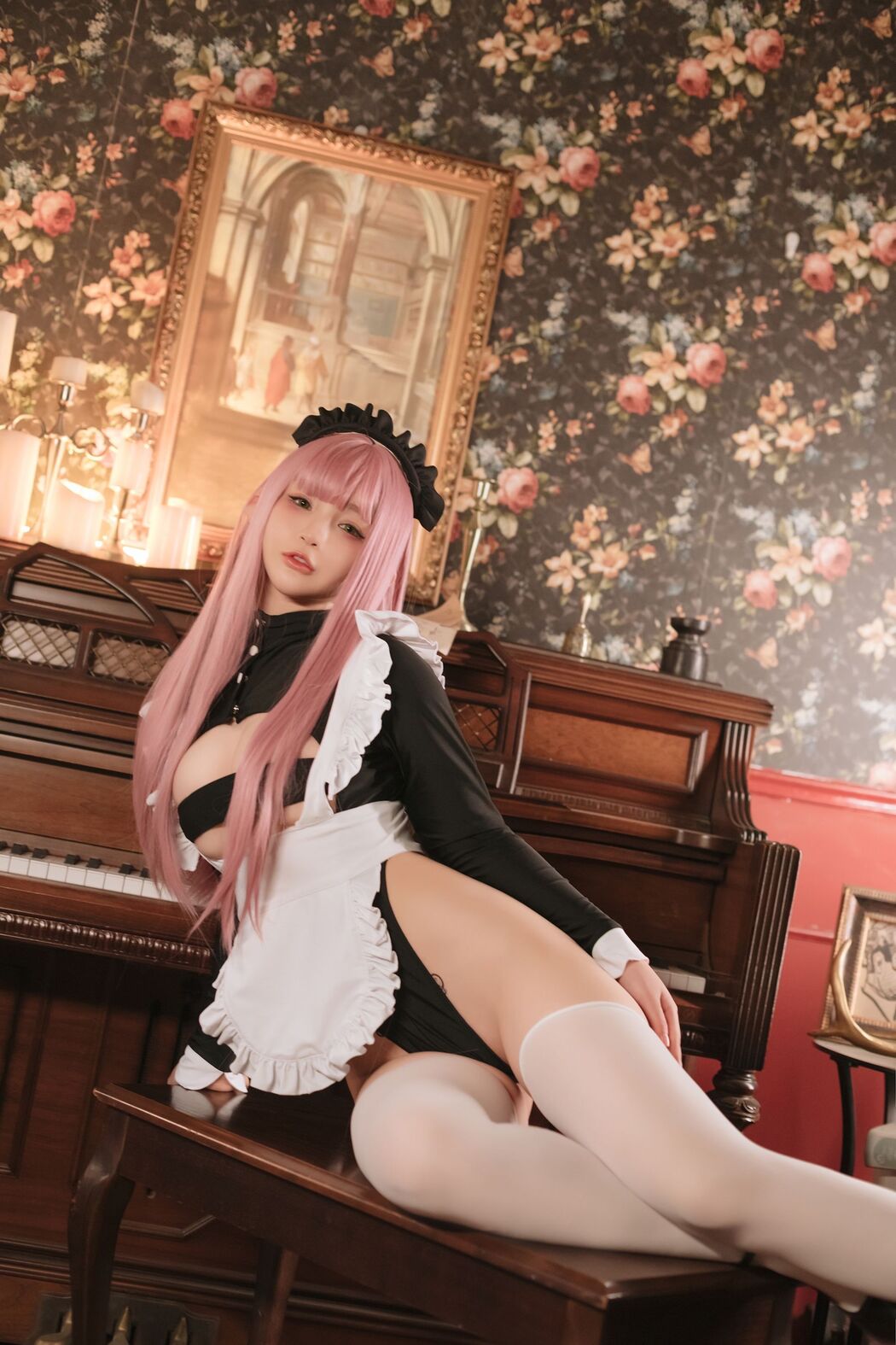 [Net Red COSER Photo] Sakurai Ningning - Retro Maid