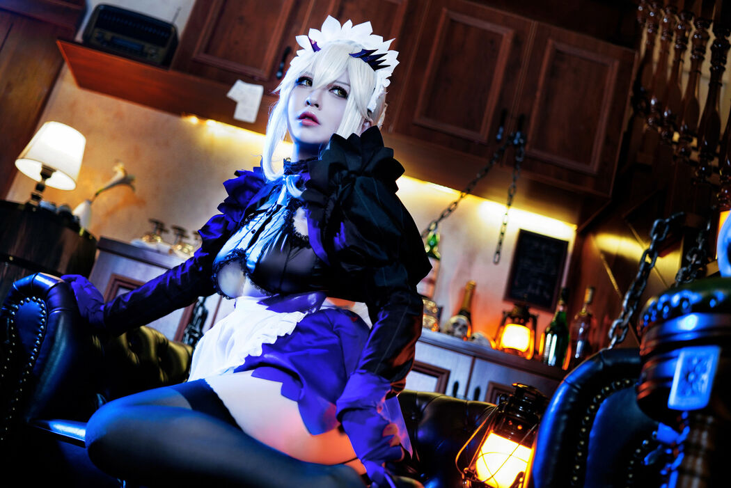[Net Red COSER Photo] Half and Half Son - LancerAlter Maid