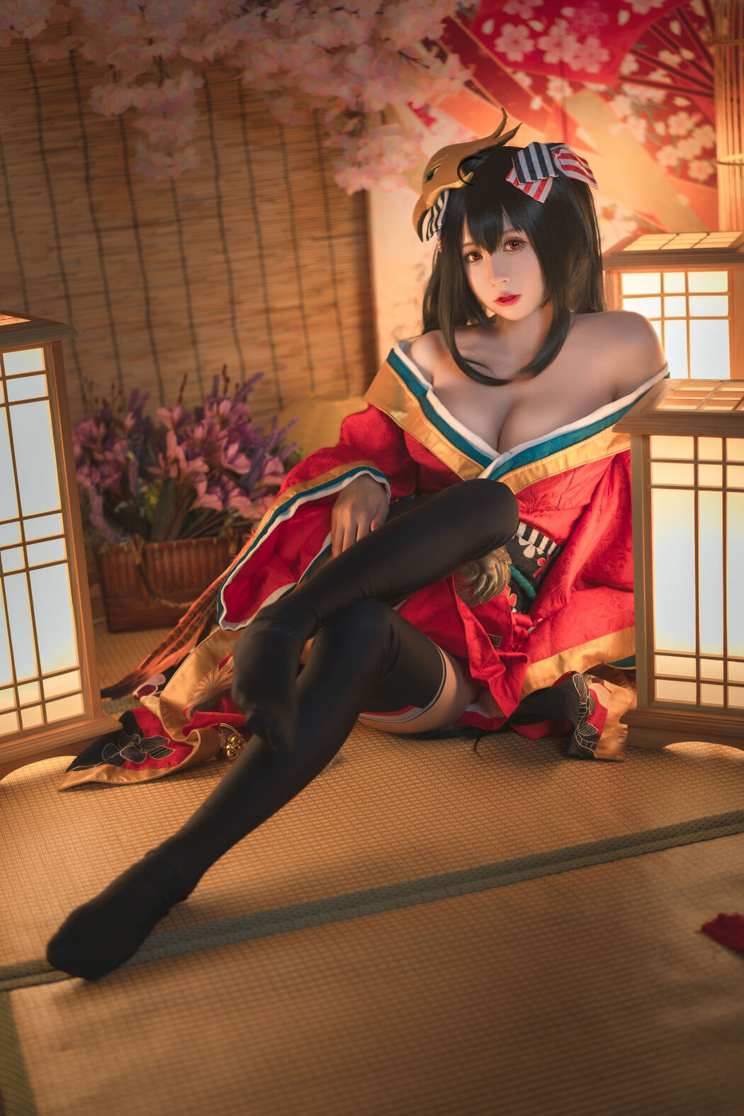 [Net Red COSER Photo] Xiyuan Temple Nange Photo - Dafeng Original Leather