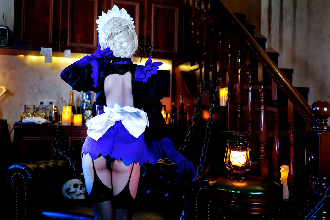 [Net Red COSER Photo] Half and Half Son - LancerAlter Maid
