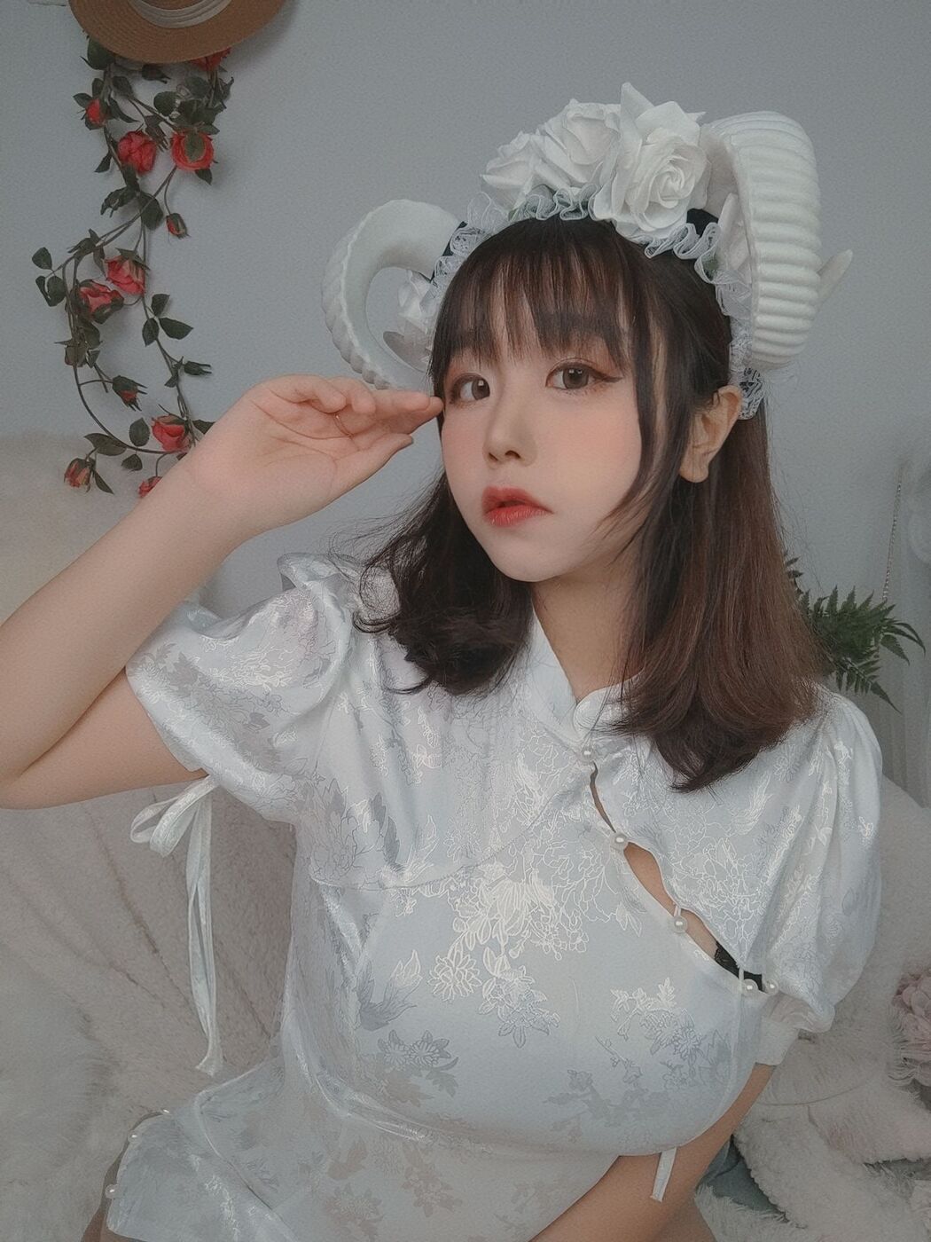 [Internet celebrity COSER photo] Anime blogger Mu Ling Mu0 - Selfie 2