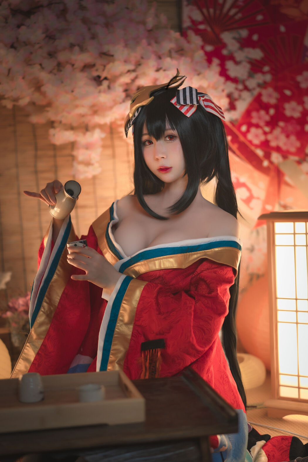 [Net Red COSER Photo] Xiyuan Temple Nange Photo - Dafeng Original Leather