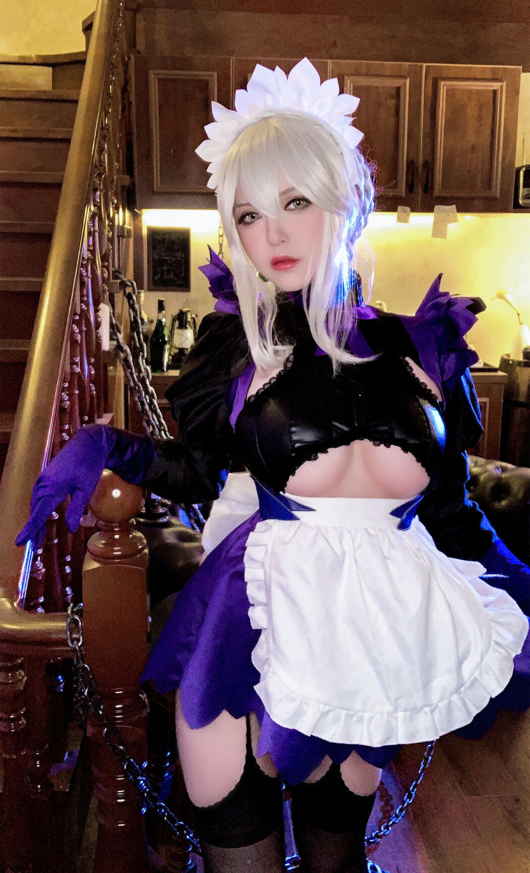 [Net Red COSER Photo] Half and Half Son - LancerAlter Maid
