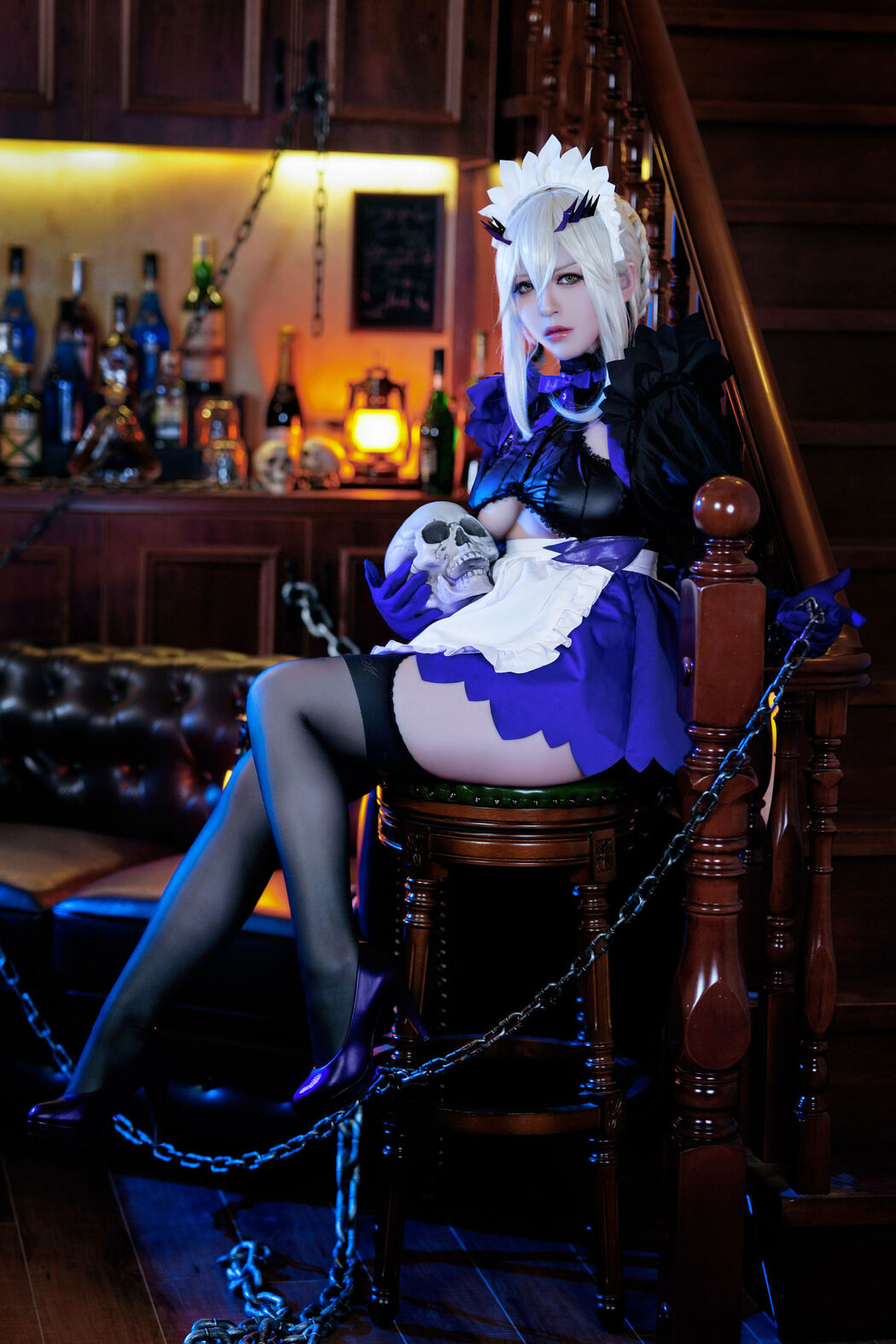 [Net Red COSER Photo] Half and Half Son - LancerAlter Maid
