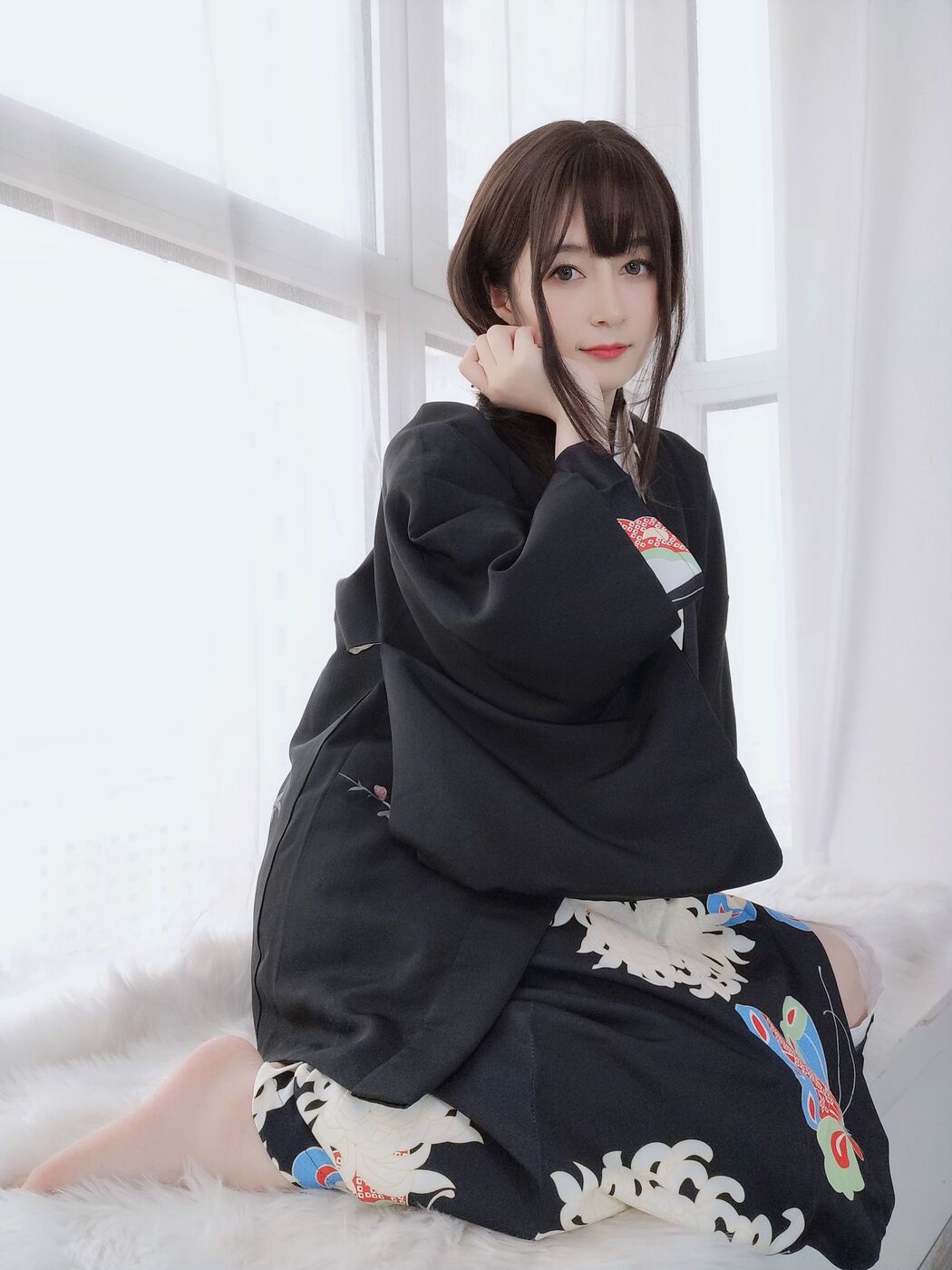 [Internet celebrity COSER photo] Miss Coser Baiyin - the secret under the kimono