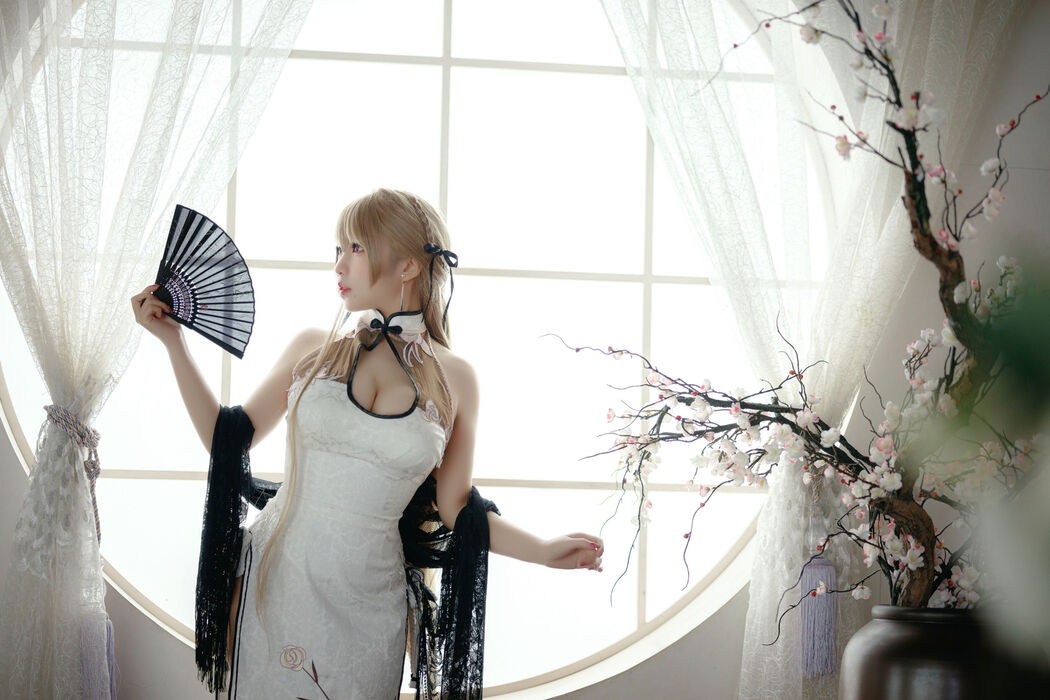 [Internet Celebrity COSER Photo] Anime blogger Cat Tian Shengnai (Peach Chirp) - Bai Yujiaren