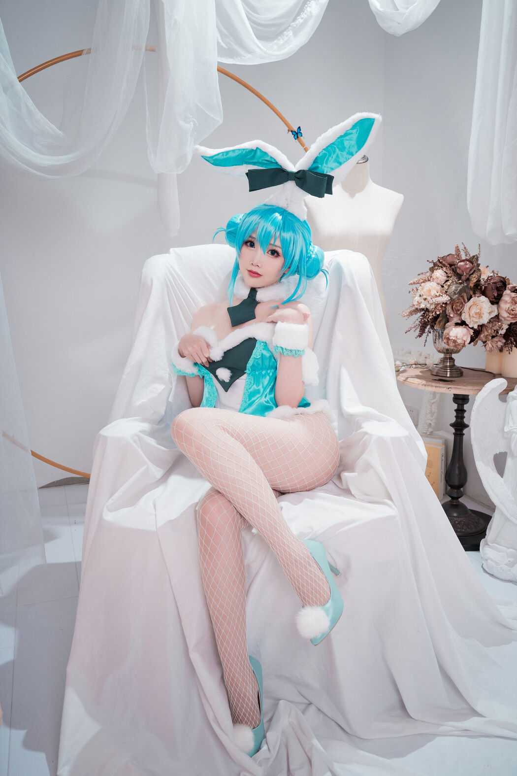 [Net Red COSER] Cute and popular Coser Noodle Fairy - Hatsune Bunny