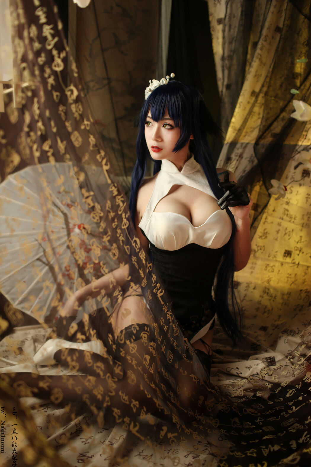 [Net Red COSER Photo] One meter eight pears - Agwi