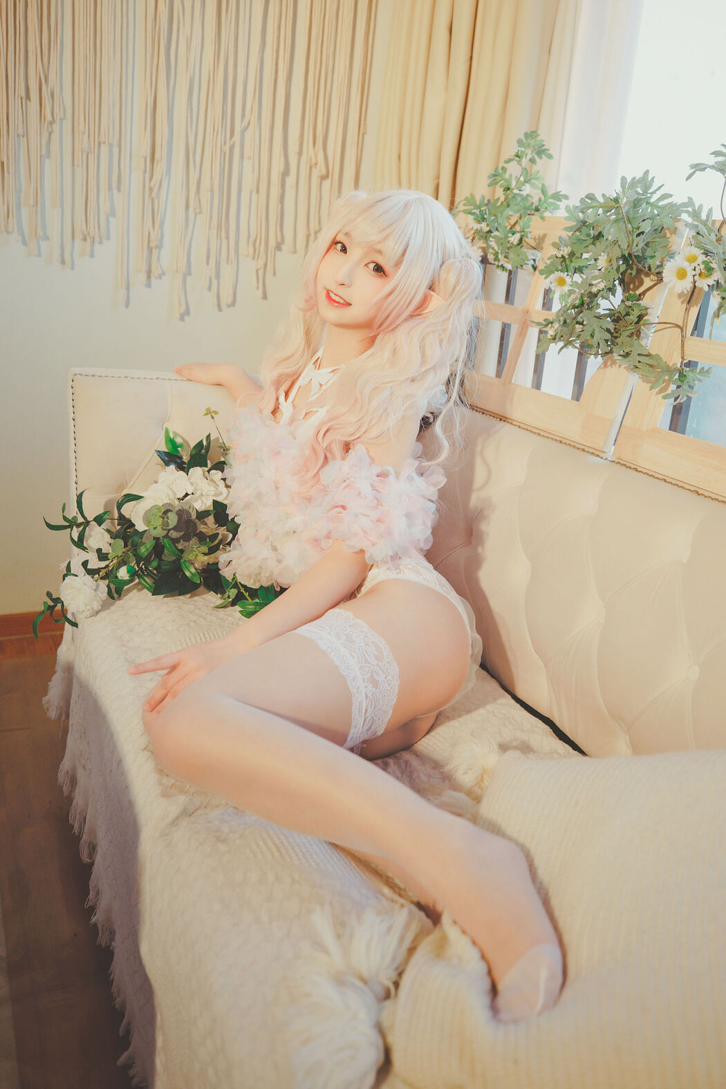 [Internet celebrity COSER photo] Lolita goddess board Mafuyu's softness らかい forever