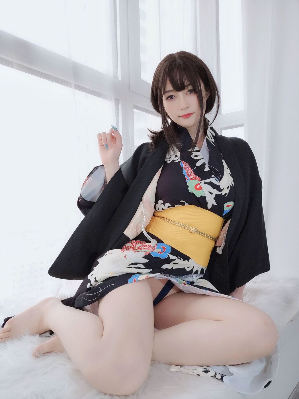 [Internet celebrity COSER photo] Miss Coser Baiyin - the secret under the kimono