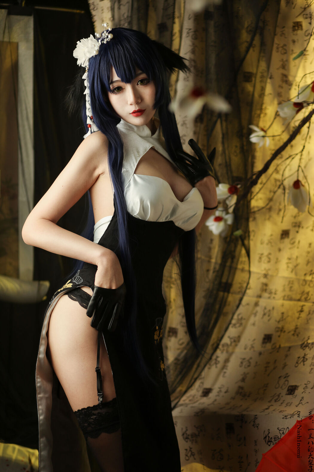 [Net Red COSER Photo] One meter eight pears - Agwi