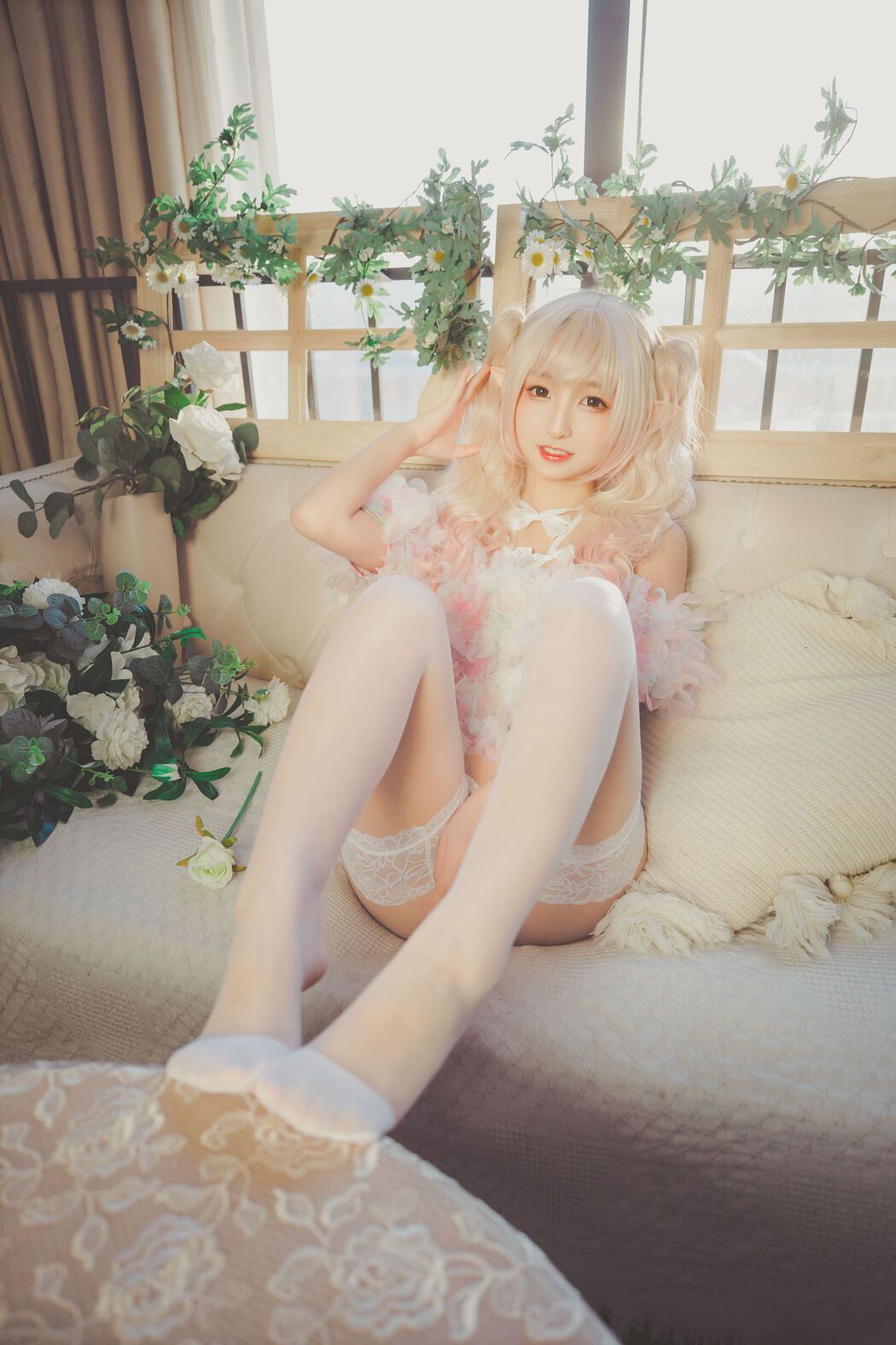 [Internet celebrity COSER photo] Lolita goddess board Mafuyu's softness らかい forever