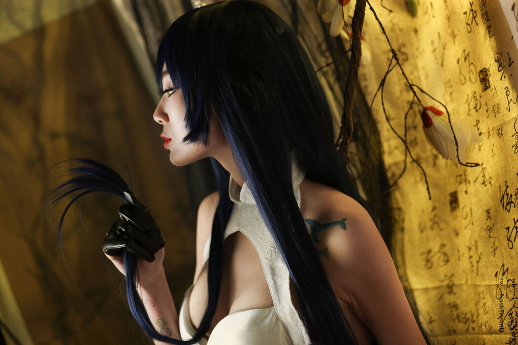 [Net Red COSER Photo] One meter eight pears - Agwi