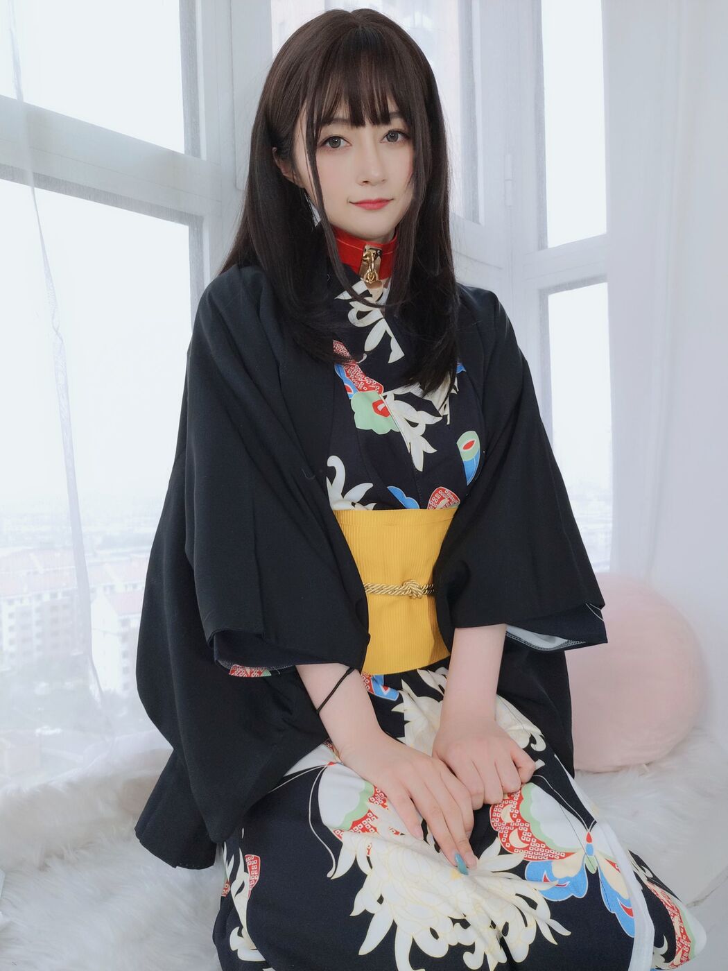 [Internet celebrity COSER photo] Miss Coser Baiyin - the secret under the kimono