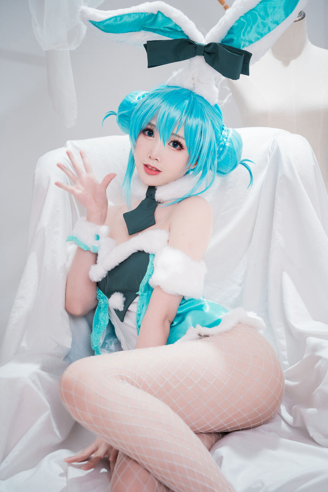 [Net Red COSER] Cute and popular Coser Noodle Fairy - Hatsune Bunny