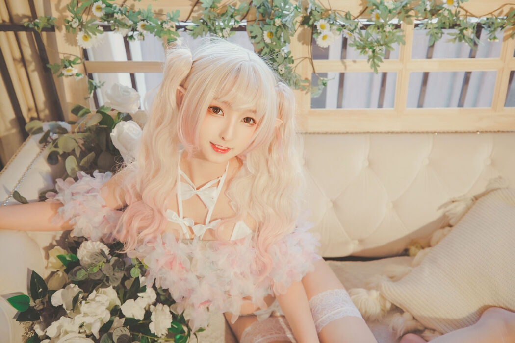 [Internet celebrity COSER photo] Lolita goddess board Mafuyu's softness らかい forever