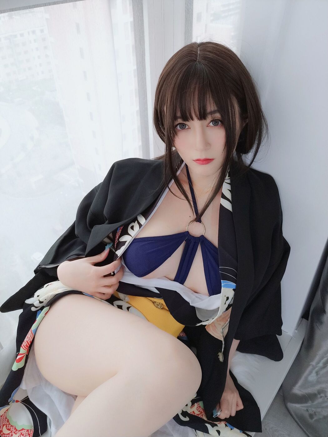 [Internet celebrity COSER photo] Miss Coser Baiyin - the secret under the kimono