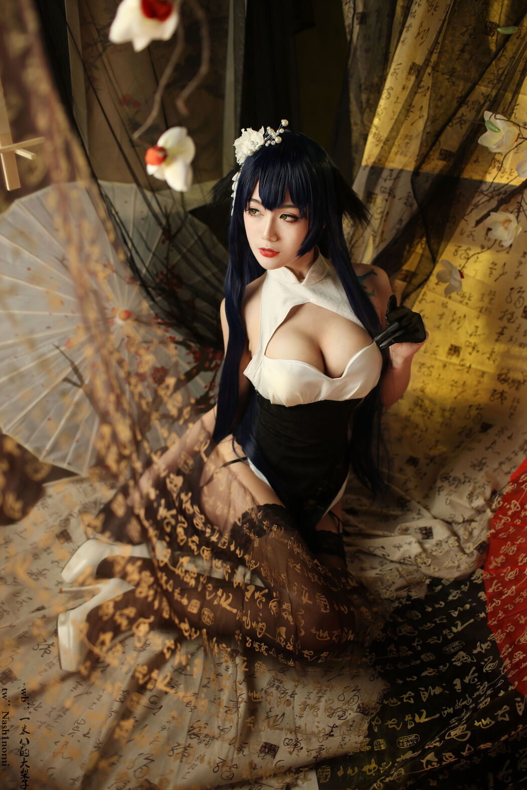 [Net Red COSER Photo] One meter eight pears - Agwi