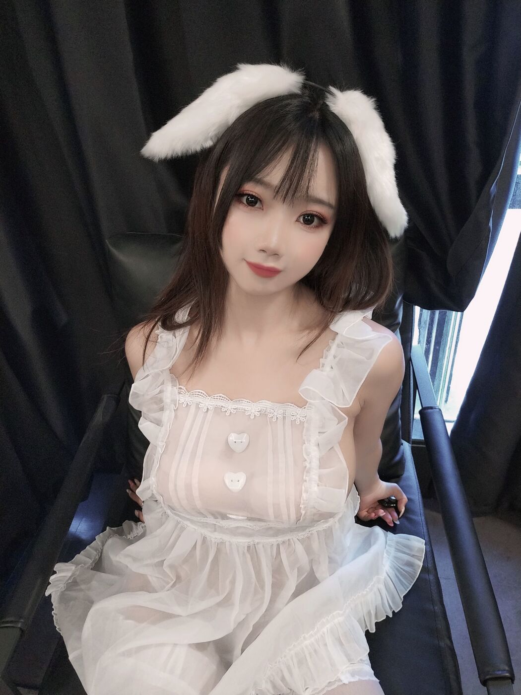 [Net Red COSER] Bai Nen Beautiful Girl Ghost Animal Yao-Lamb Apron
