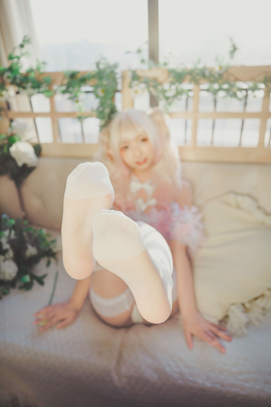 [Internet celebrity COSER photo] Lolita goddess board Mafuyu's softness らかい forever