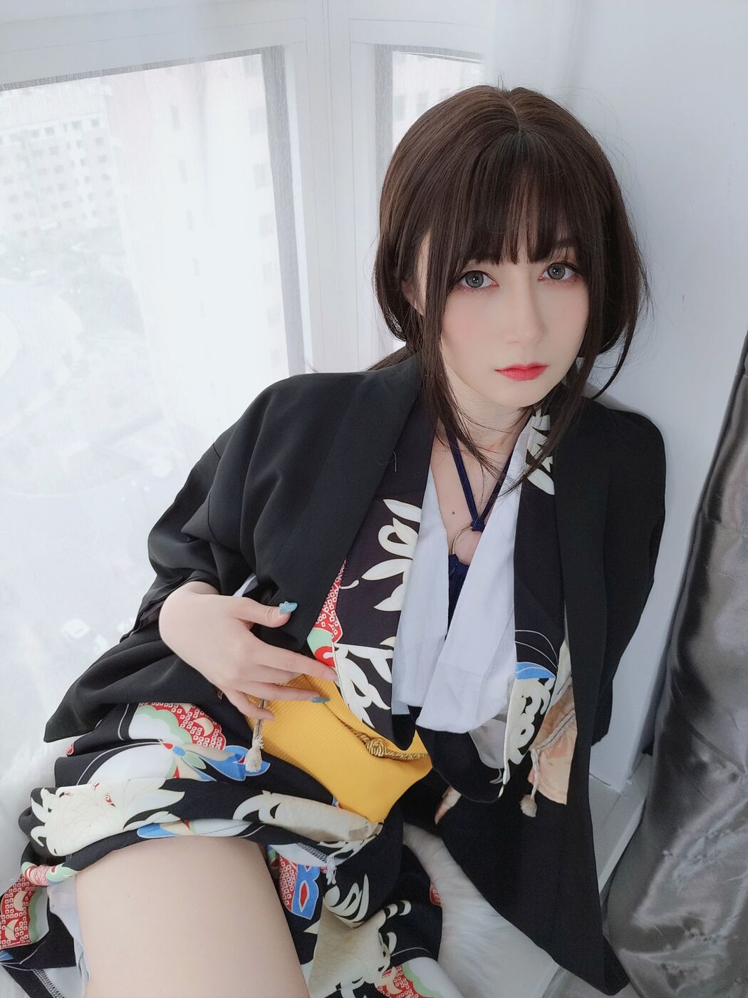 [Internet celebrity COSER photo] Miss Coser Baiyin - the secret under the kimono