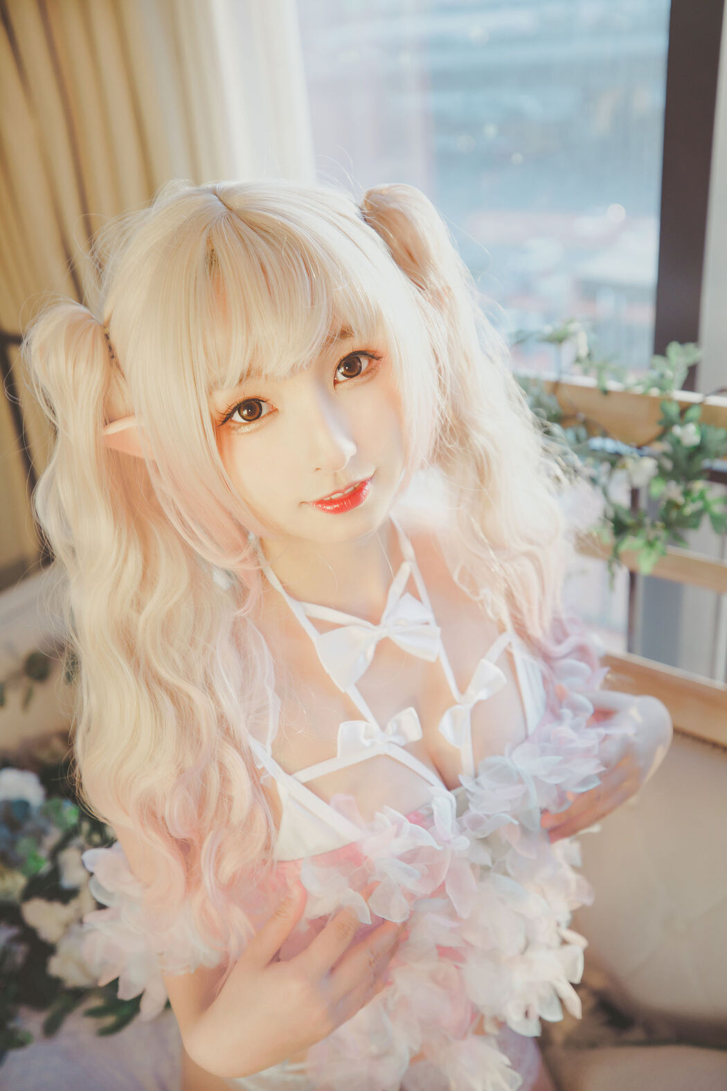 [Internet celebrity COSER photo] Lolita goddess board Mafuyu's softness らかい forever