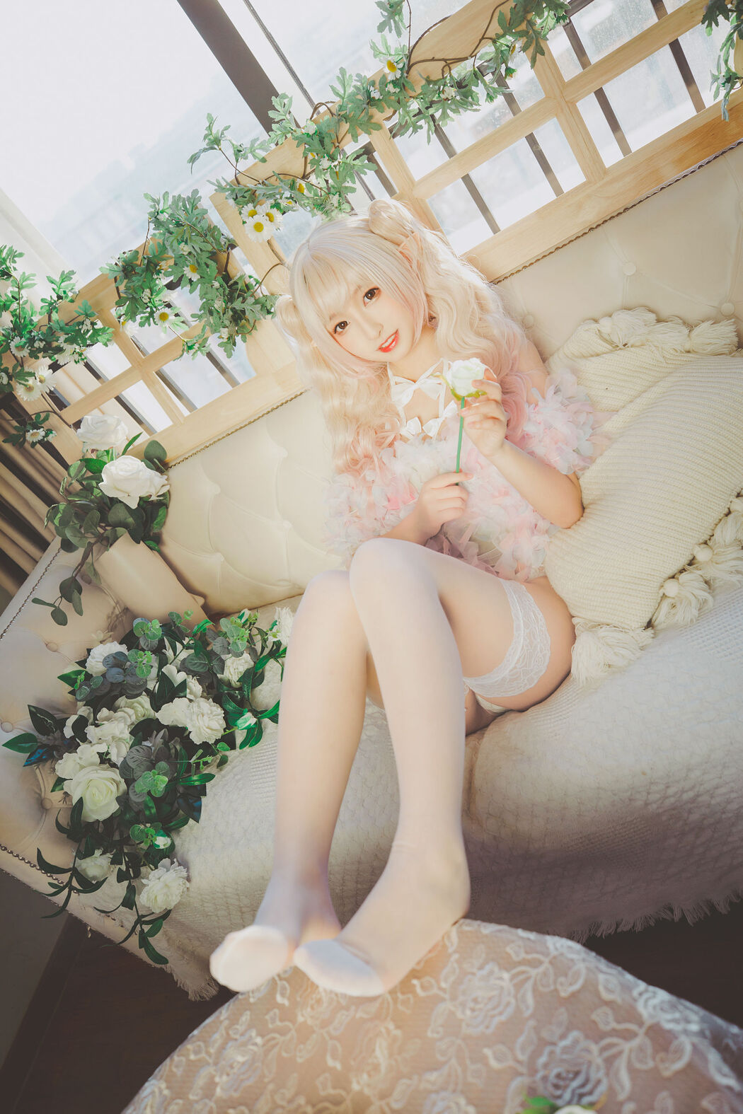 [Internet celebrity COSER photo] Lolita goddess board Mafuyu's softness らかい forever