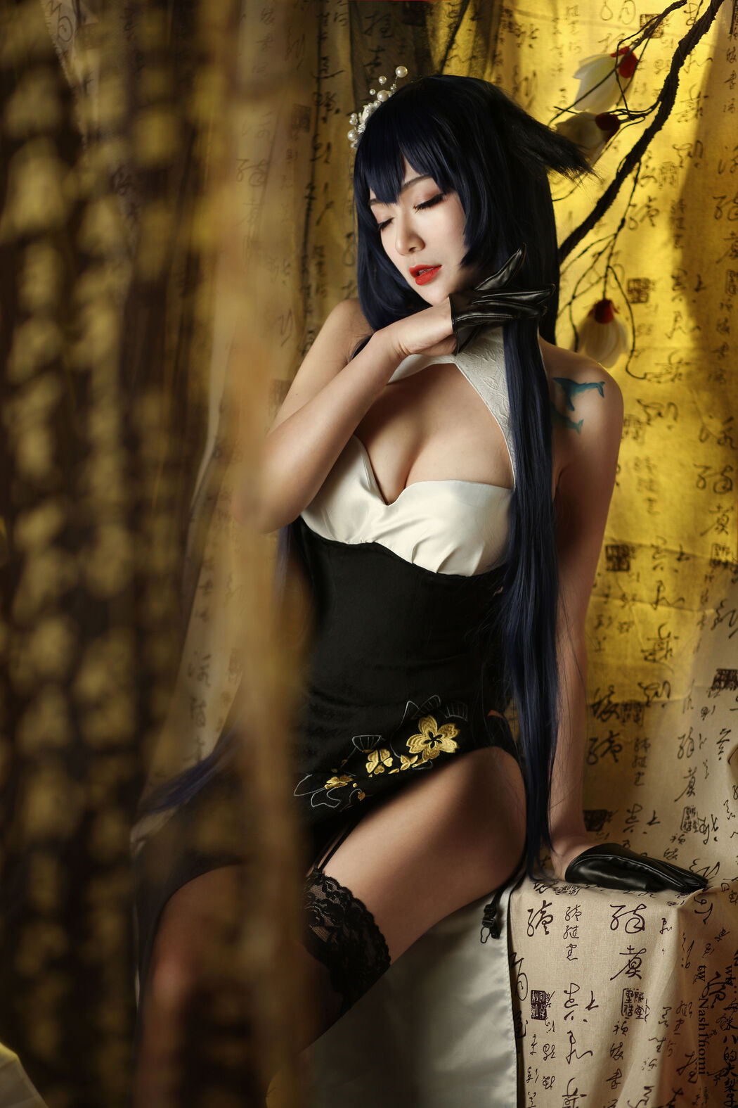[Net Red COSER Photo] One meter eight pears - Agwi