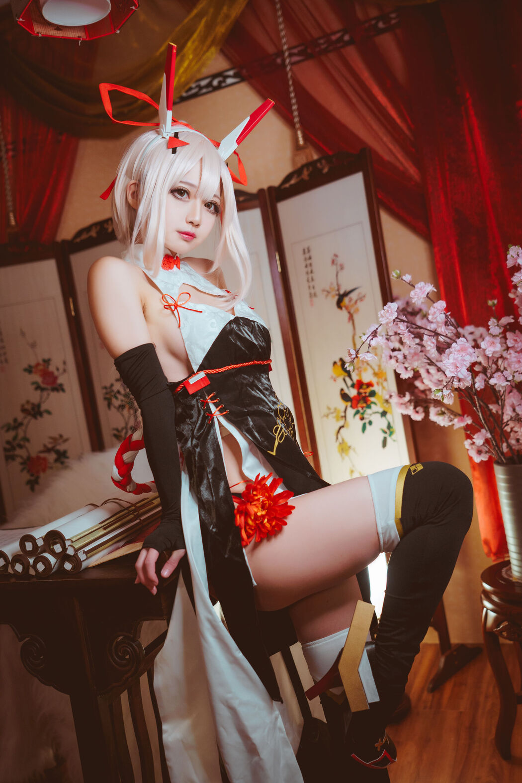 [Net Red COSER Photo] Rinka Okita - Ayanami Cheongasm Cover Photo