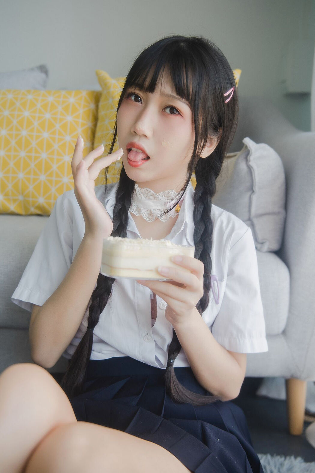 [Internet celebrity COSER photo] Weibo popular Coser does not stay cat-cream girl