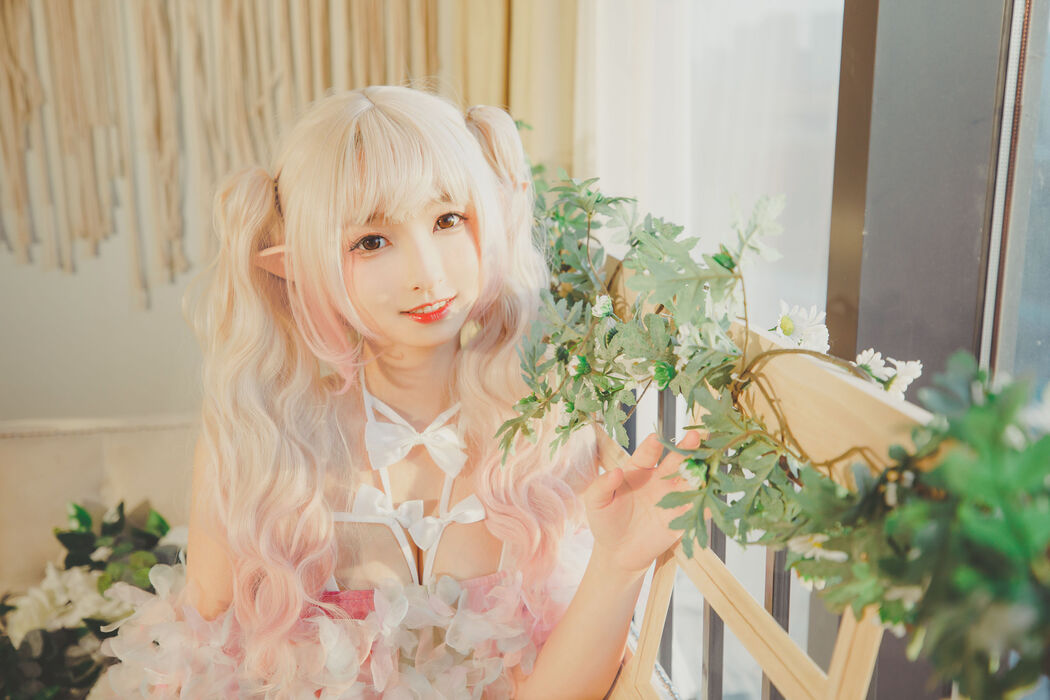 [Internet celebrity COSER photo] Lolita goddess board Mafuyu's softness らかい forever