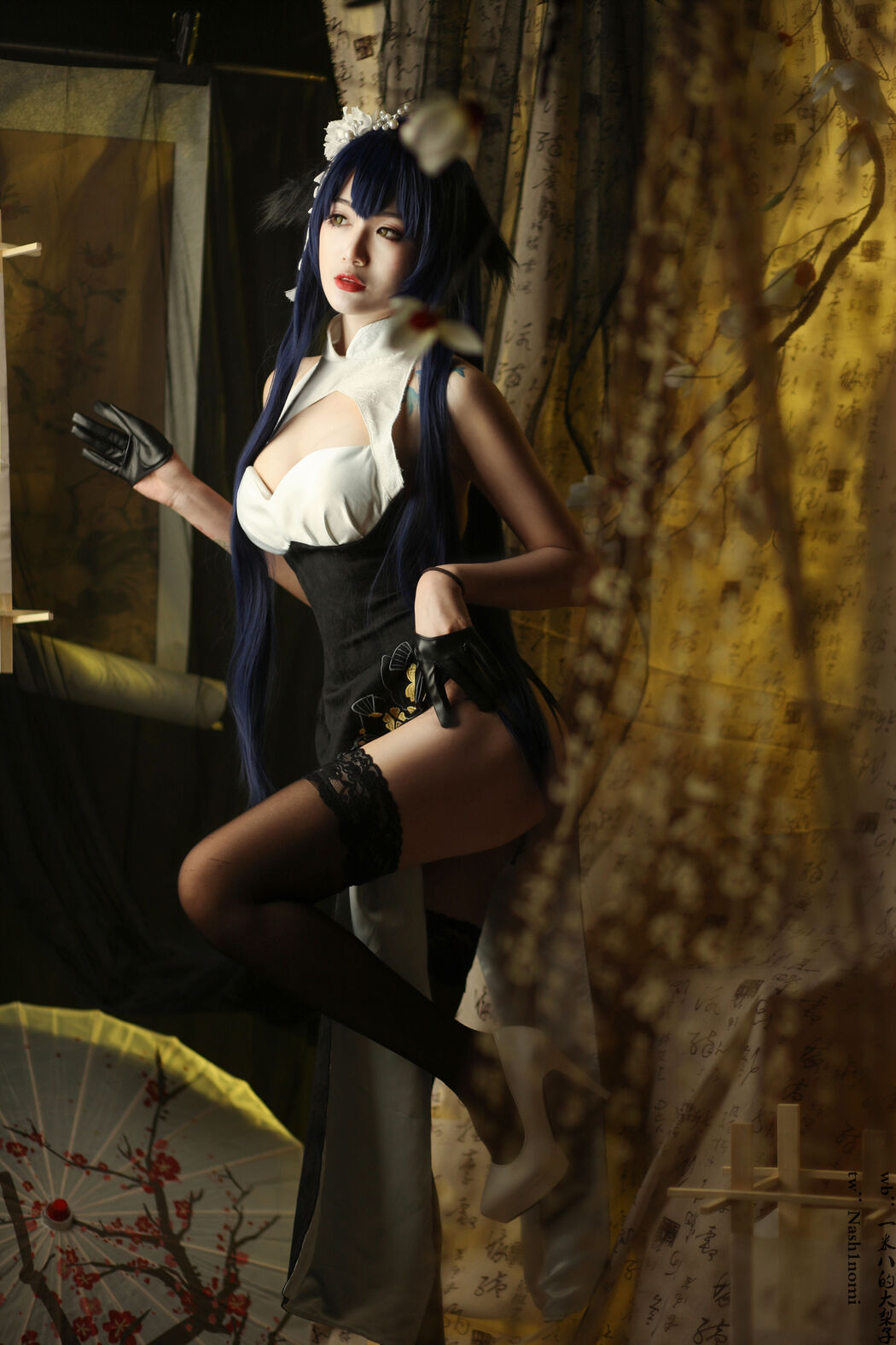 [Net Red COSER Photo] One meter eight pears - Agwi