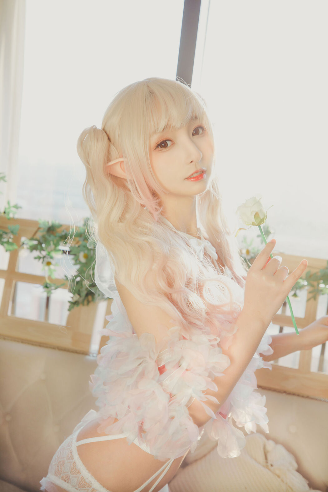 [Internet celebrity COSER photo] Lolita goddess board Mafuyu's softness らかい forever