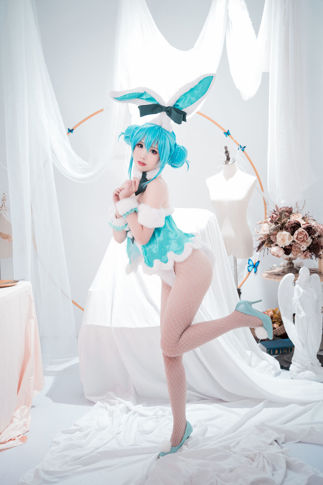 [Net Red COSER] Cute and popular Coser Noodle Fairy - Hatsune Bunny