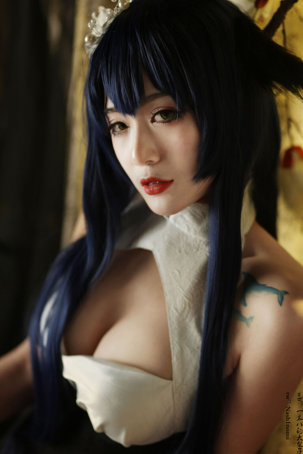 [Net Red COSER Photo] One meter eight pears - Agwi