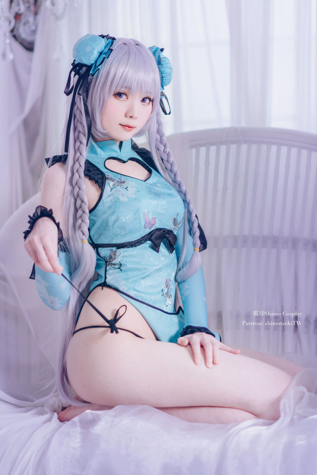[Net Red COSER Photo] Weibo Girl Paper Cream Moon Shimo - Yanniang Fantasy Tan Daiyu