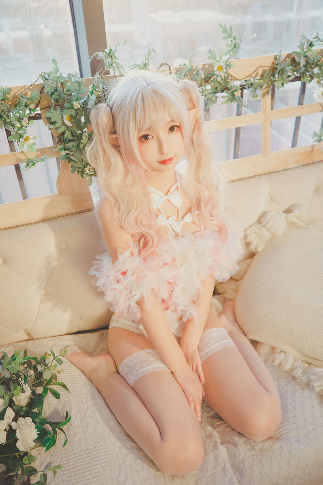 [Internet celebrity COSER photo] Lolita goddess board Mafuyu's softness らかい forever