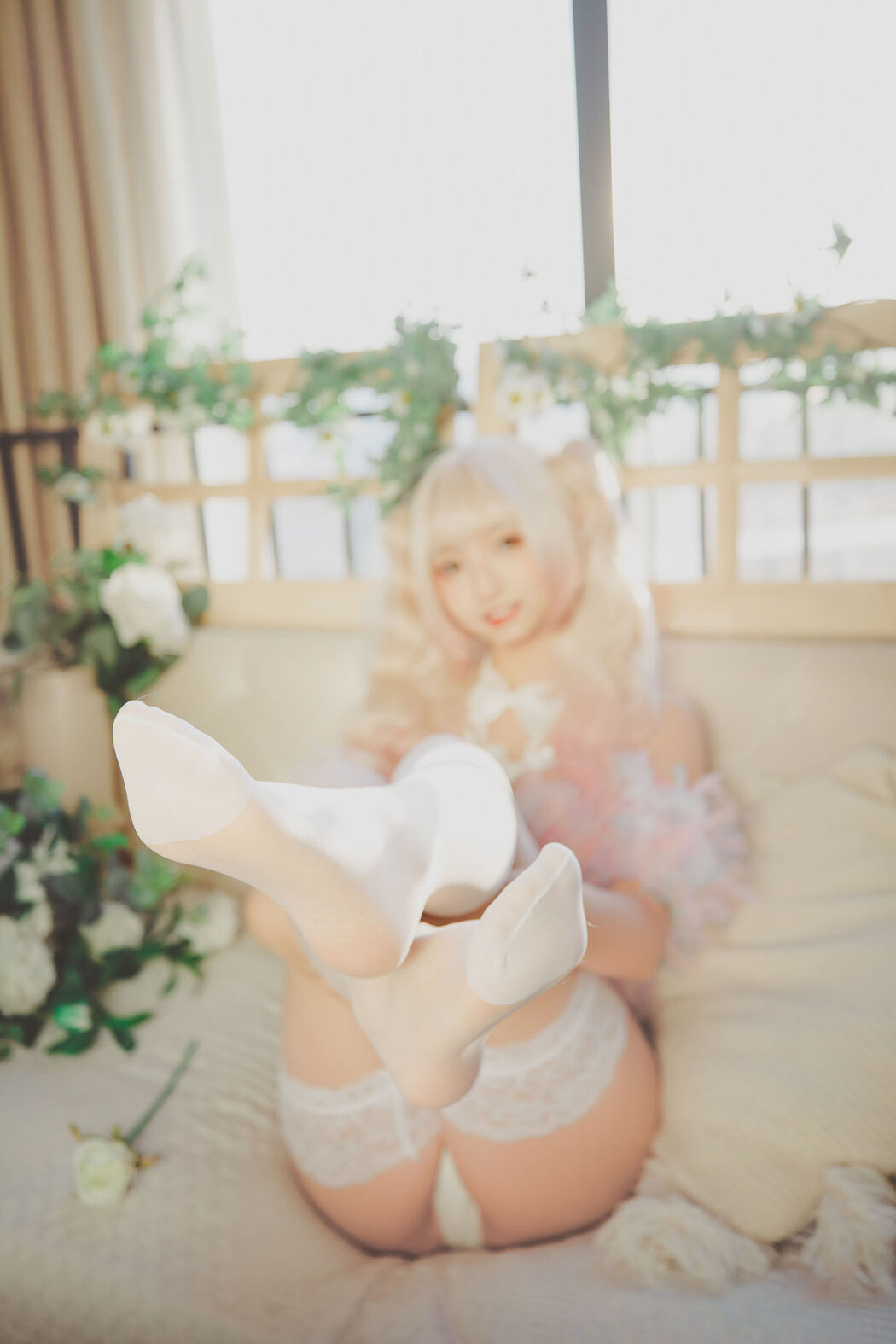 [Internet celebrity COSER photo] Lolita goddess board Mafuyu's softness らかい forever