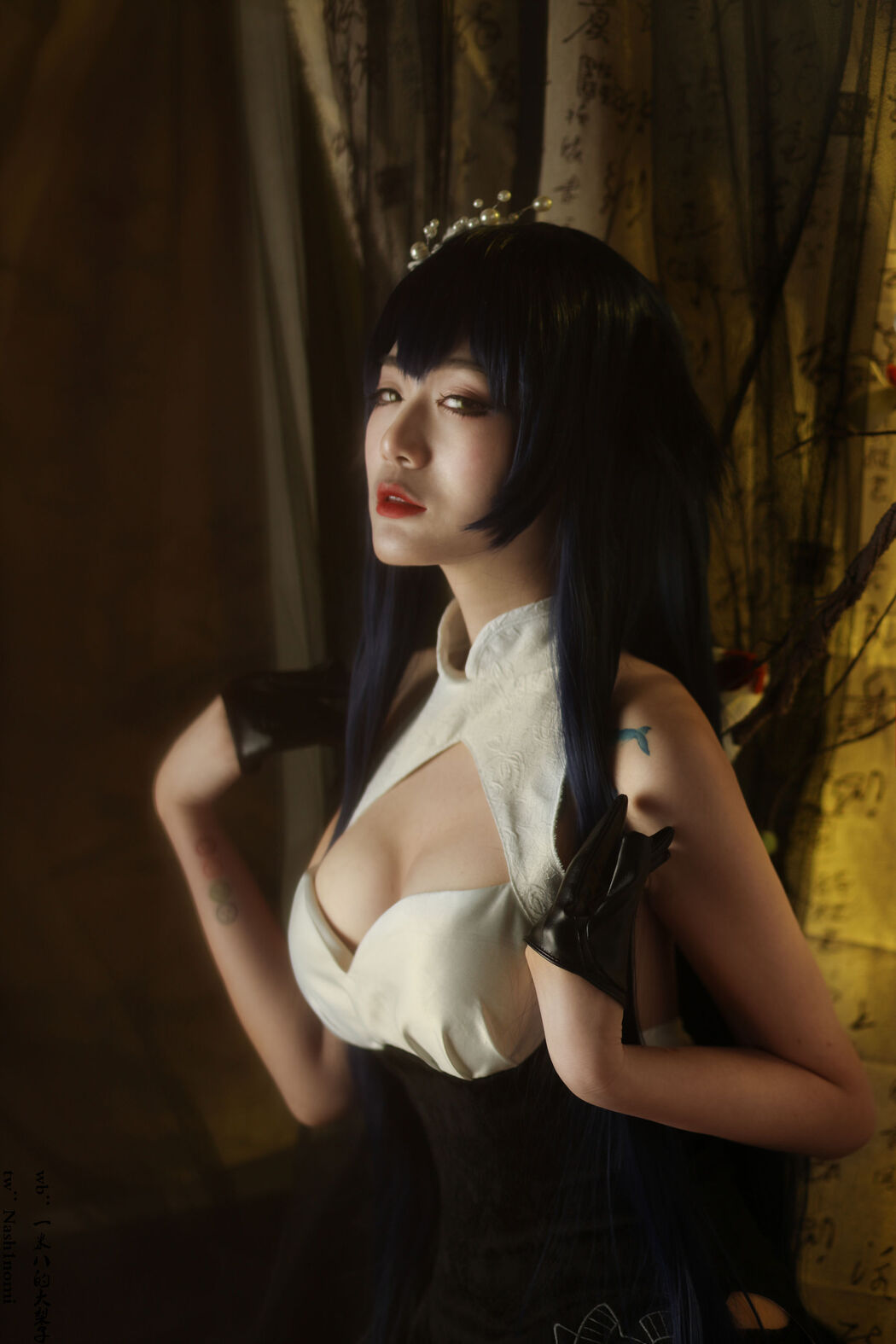 [Net Red COSER Photo] One meter eight pears - Agwi