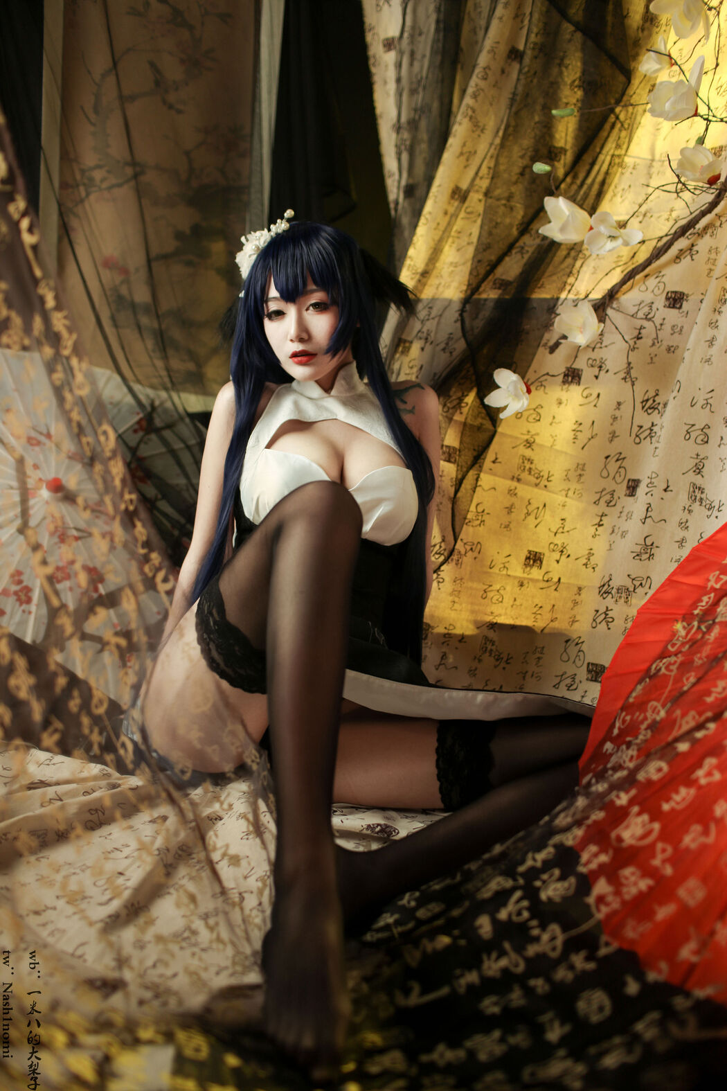 [Net Red COSER Photo] One meter eight pears - Agwi