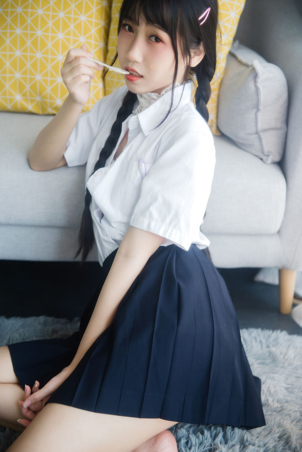 [Internet celebrity COSER photo] Weibo popular Coser does not stay cat-cream girl
