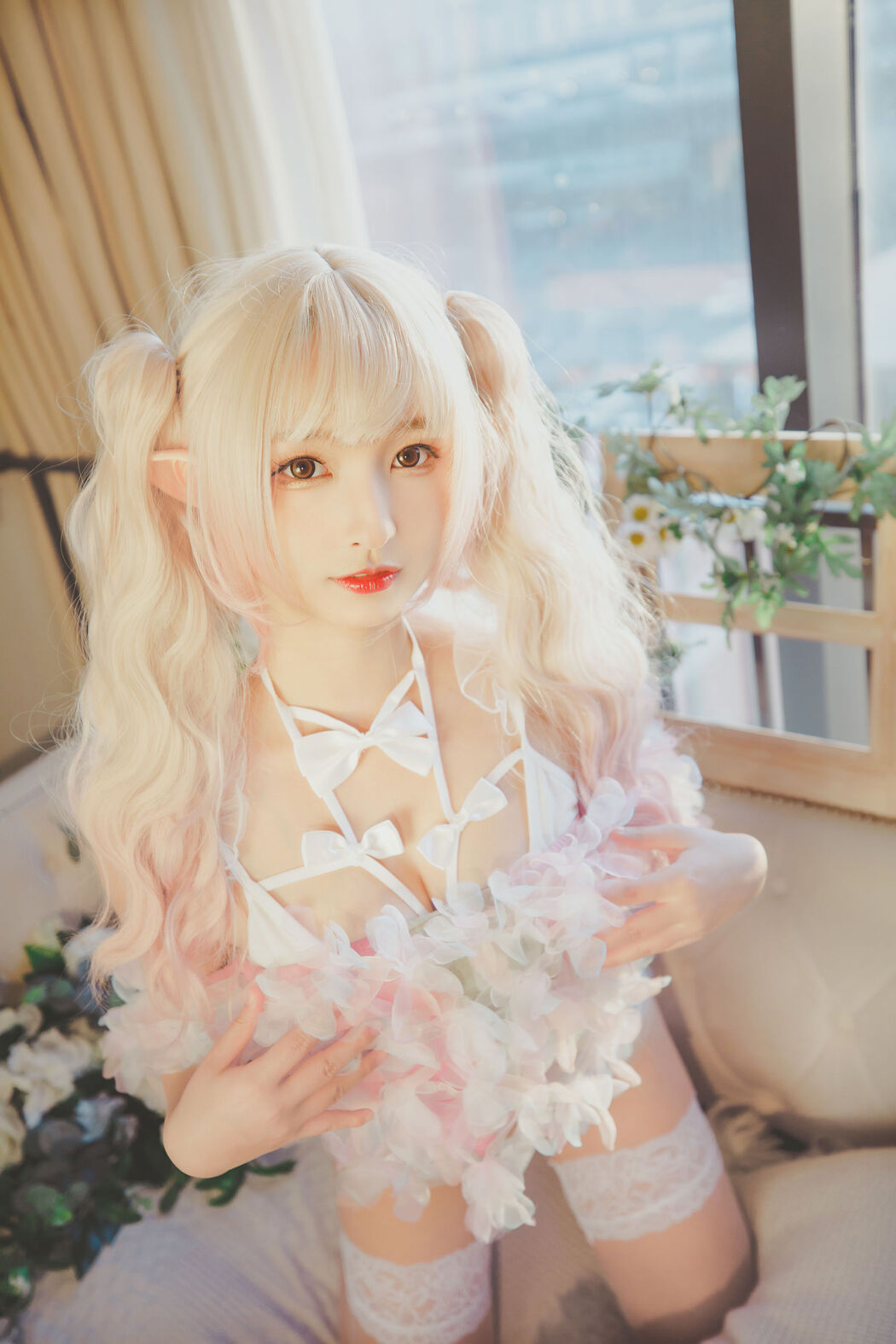 [Internet celebrity COSER photo] Lolita goddess board Mafuyu's softness らかい forever