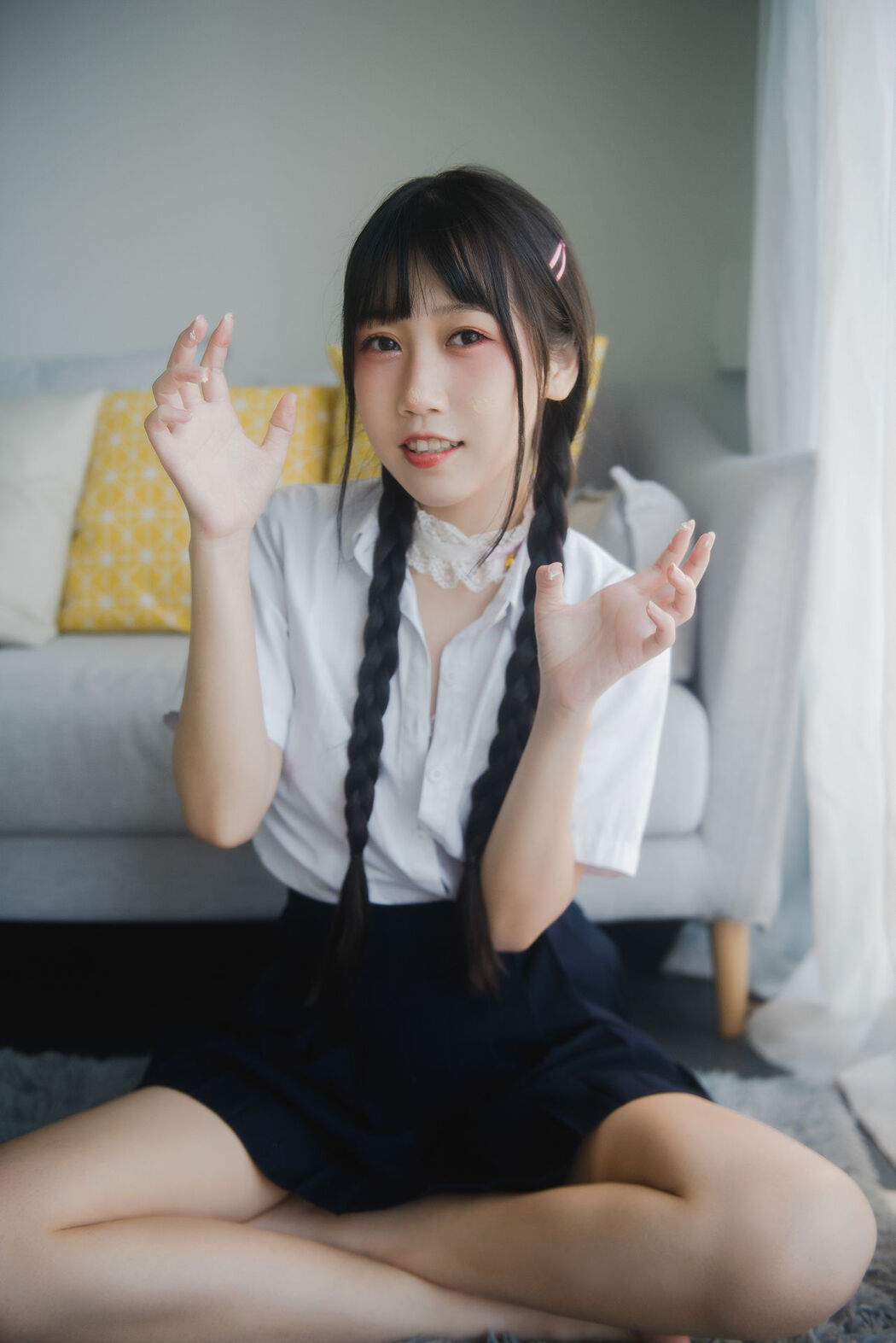 [Internet celebrity COSER photo] Weibo popular Coser does not stay cat-cream girl