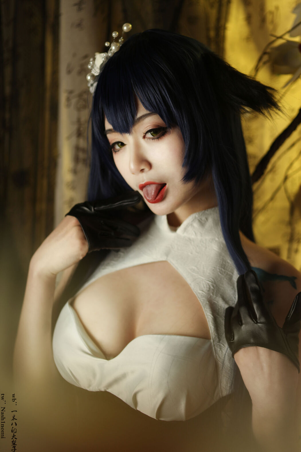[Net Red COSER Photo] One meter eight pears - Agwi