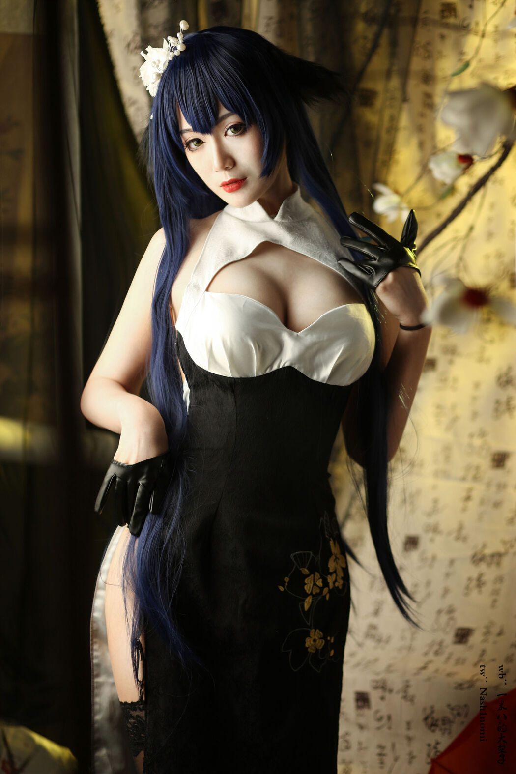 [Net Red COSER Photo] One meter eight pears - Agwi