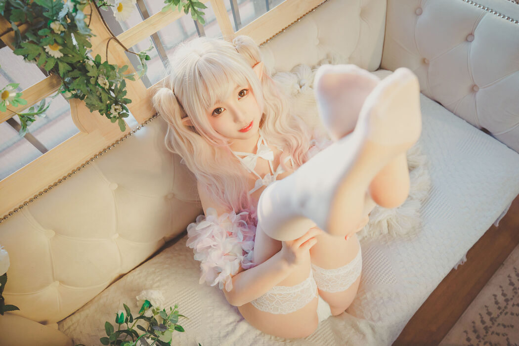 [Internet celebrity COSER photo] Lolita goddess board Mafuyu's softness らかい forever