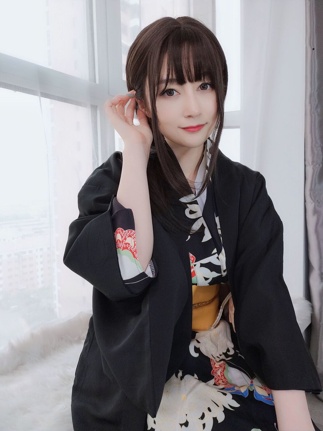 [Internet celebrity COSER photo] Miss Coser Baiyin - the secret under the kimono